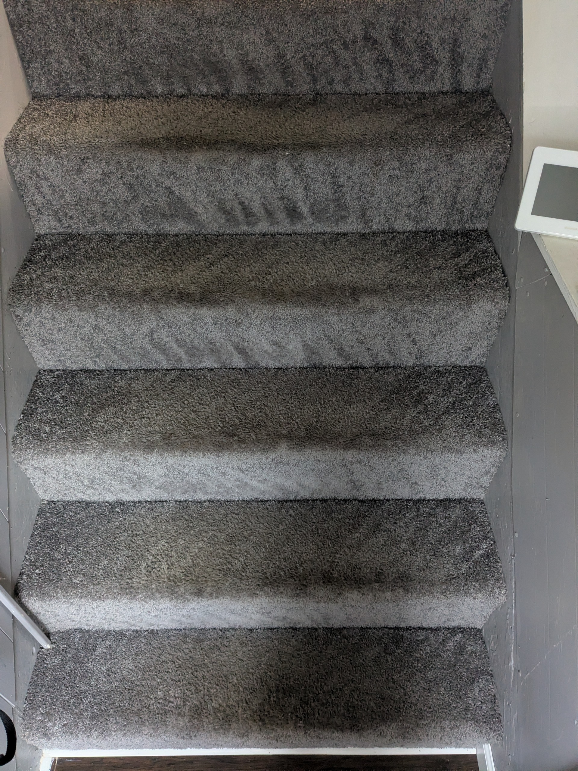 Staircase after cleaning